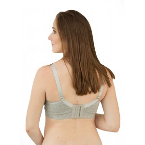 Топ для кормления с baby клипсами Rita Серый